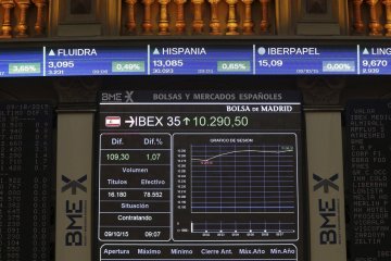 Bursa saham Spanyol ditutup naik, pulih dari kerugian sesi sebelumnya
