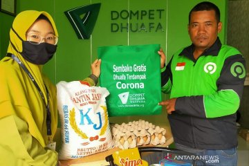 Dompet Dhuafa Medan bagikan paket sembako bagi masyarakat prasejahtera