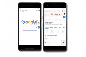 Google tambah fitur baru di "Search" dan "Map" untuk kesehatan