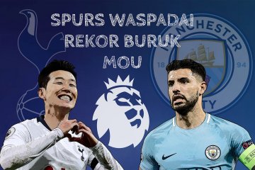 Spurs waspadai rekor buruk Mou