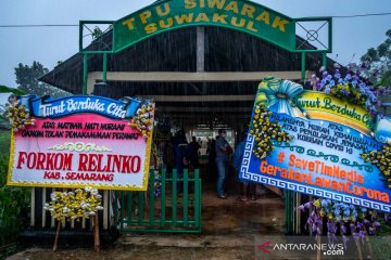 Protes penolakan pemakaman perawat korban COVID-19