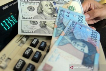 Rupiah kembali terkoreksi namun masih berpotensi menguat