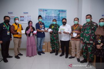 Bantuan VTM ke RSD Wisma Atlet disumbangkan LK2PK dan milenial BUMN