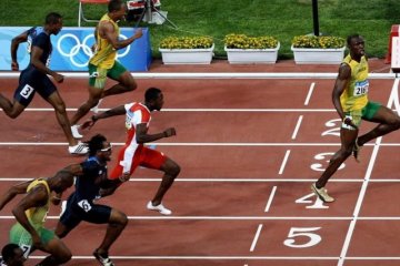 Ketika Usain Bolt menunjukkan 'social distancing'