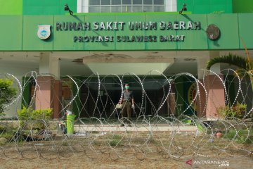 RSUD Sulawesi Barat pasang kawat berduri