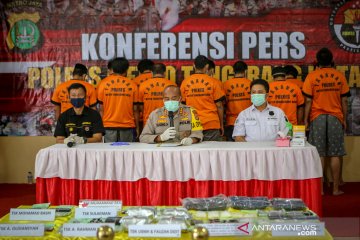 Pengungkapan narkoba jaringan lapas Jakarta dan Banten