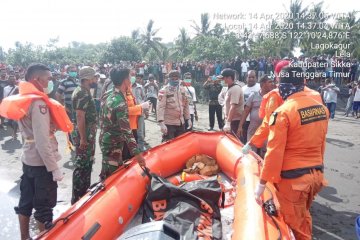 Korban terseret gelombang di Maumere ditemukan meninggal