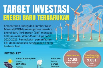 Target investasi energi baru terbarukan