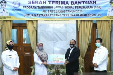 BPR Serang salurkan 50 persen lebih CSR untuk COVID-19