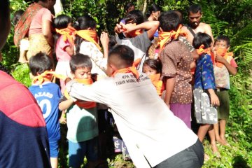 TNBD bantu Orang Rimba jalankan "Besesandingon" hindari COVID-19