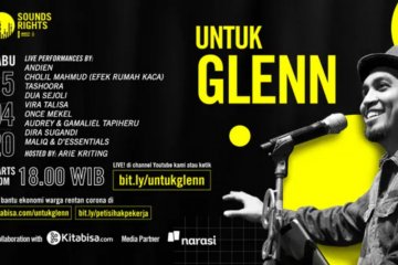 Once Mekel, Maliq & D'Essentials nyanyikan tribute untuk Glenn Fredly