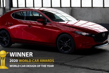 Mazda rebut lagi World Car Design of the Year lewat Mazda3
