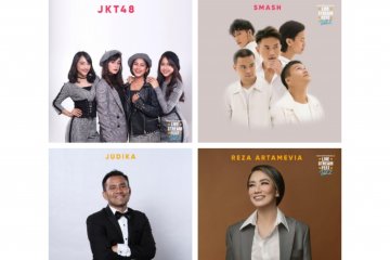 JKT48, SMASH, dan Judika tampil di Live Stream Fest 17-19 April