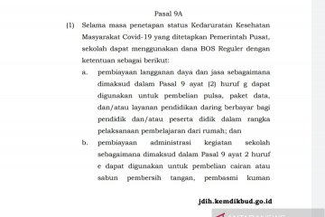 IGI minta DPR awasi pasal dana BOS untuk pembelajaran daring berbayar