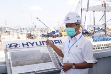 Kunjungi Hyundai, Bahlil ingin pastikan investasi sesuai rencana