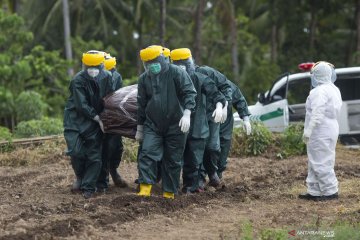 Kasus meninggal COVID-19 di Sulut naik empat kali lipat pada Agustus