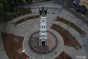 Jam Gadang saat pendemi COVID-19