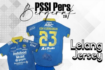 PSSI Pers gandeng klub lelang donasi jersey pemain Liga 1