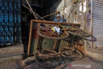 Begini cara warga India karantina wilayah tempat tinggalnya