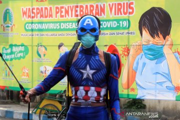 Aksi para "super hero" di tengah pandemi COVID-19