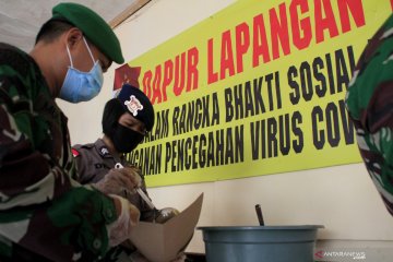 Polda NTT-TNI dirikan dapur lapangan untuk warga terdampak COVID-19