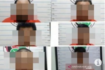 Satresnarkoba Polres HST menangkap enam penyalahguna narkoba