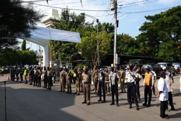 Pemkot Tegal libatkan TNI dan Polri saat pemberlakuan PSBB