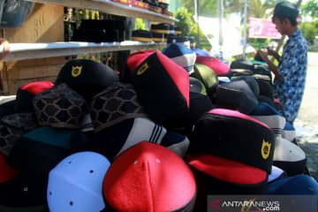 Penjualan peci meningkat jelang Ramadan