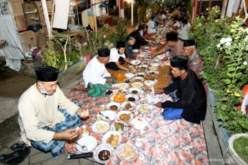 Tradisi selamatan penampan sambut Ramadhan