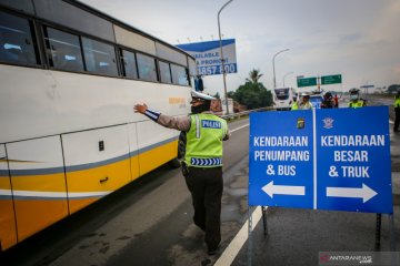 Polda Metro putar balik 5.809 kendaraan pada hari kelima Ramadhan