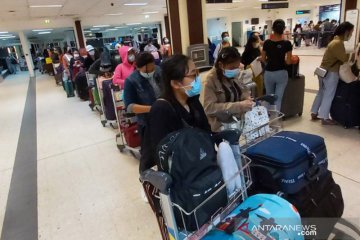 Sebanyak 335 pekerja Indonesia direpatriasi dari Sri Lanka, Maladewa