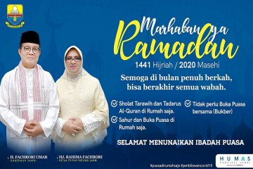 Gubernur dan Ketua TP PKK Provinsi Jambi