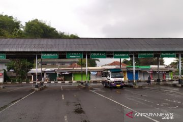 Terminal Cianjur sepi sejak pemberlakuan larangan mudik