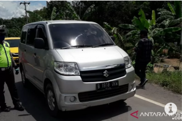 HK cegah penyebaran COVID-19 di gerbang tol Simpang Pematang