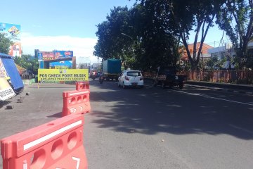 16 titik "check point" disiapkan selama PSBB Sidoarjo