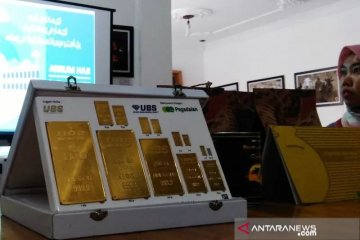 Selama Corona, harga emas Pegadaian menguat 21 persen