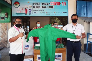 Telkom serahkan bantuan pelanggan dan karyawan ke Posko COVID-19 BUMN