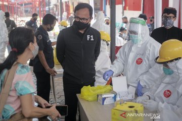 197 peserta "rapid test" di Pasar Bogor seluruhnya negatif