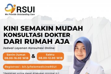 RSUI berikan layanan dokter secara daring