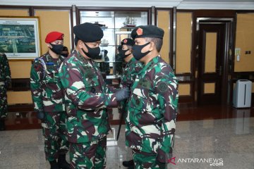 Panglima TNI pimpin sertijab kepala Pusat Keuangan TNI