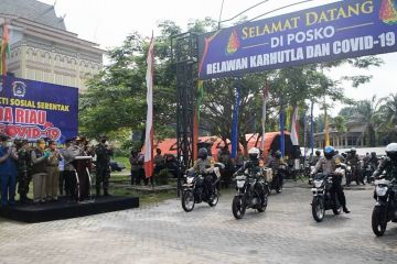 10 ribu lebih bantuan di Riau langsung diantar ke rumah warga