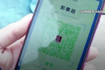 Aplikasi QR, salah satu kunci keberhasilan China tangani COVID-19