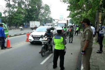 Hari ke 11 PSBB Tangerang, pengendara mulai tertib