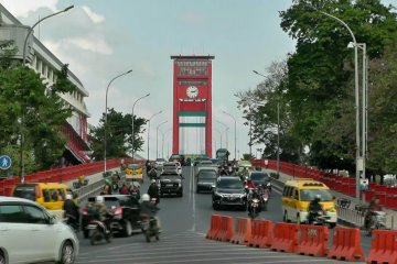 Palembang belum terapkan PSBB