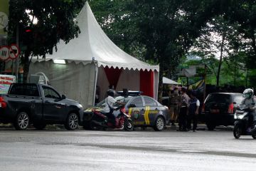 Pos pantau mudik didirikan di perbatasan Tangsel - Tangerang