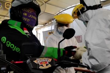 Kemenhub gelar rapid test COVID-19 untuk para pengemudi