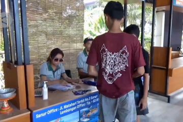Kunjungan wisatawan ke Nusa Penida turun 90 persen