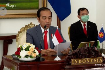 Presiden dorong kolaborasi negara ASEAN lawan COVID-19