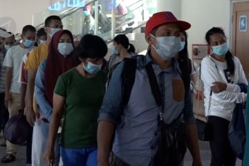 Ratusan TKI dari Malaysia masuk wilayah Sumut