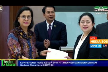 Menkeu serahkan RUU Perppu penanganan Corona ke DPR